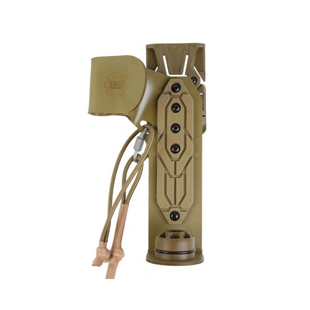 Grenade Launcher Holster for Right handed and Left handed draw in Coyote Tan