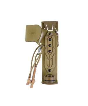 Grenade Launcher Holster for Right handed and Left handed draw in Coyote Tan