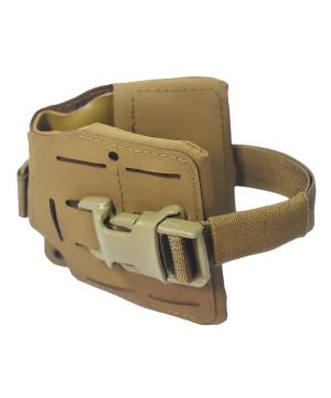Grenade Launcher Holster for Right handed and Left handed draw in Coyote Tan